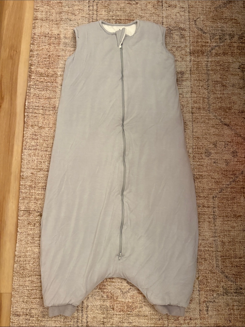 Kyte BABY Light Gray Sleeveless Zippered Sleep Sack